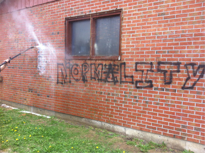 nettoyage graffiti